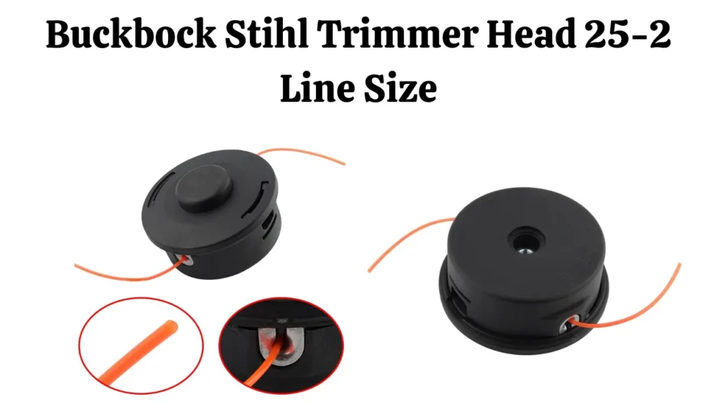 Buckbock 25-2 Trimmer Head for Stihl FS55, fs70r, fs 85, fs90r, fs91, fs91r