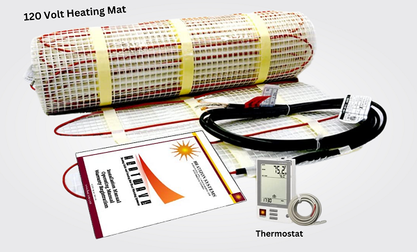 HeatWave 40 Sqft Electric Floor Heating System