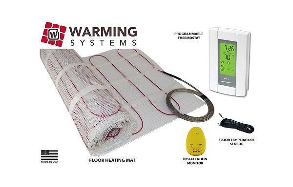 Warming Systems 30 Sqft Electric In Floor Heating Mats