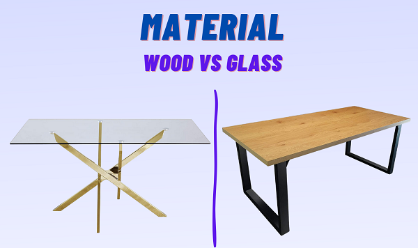 extendable dining table material