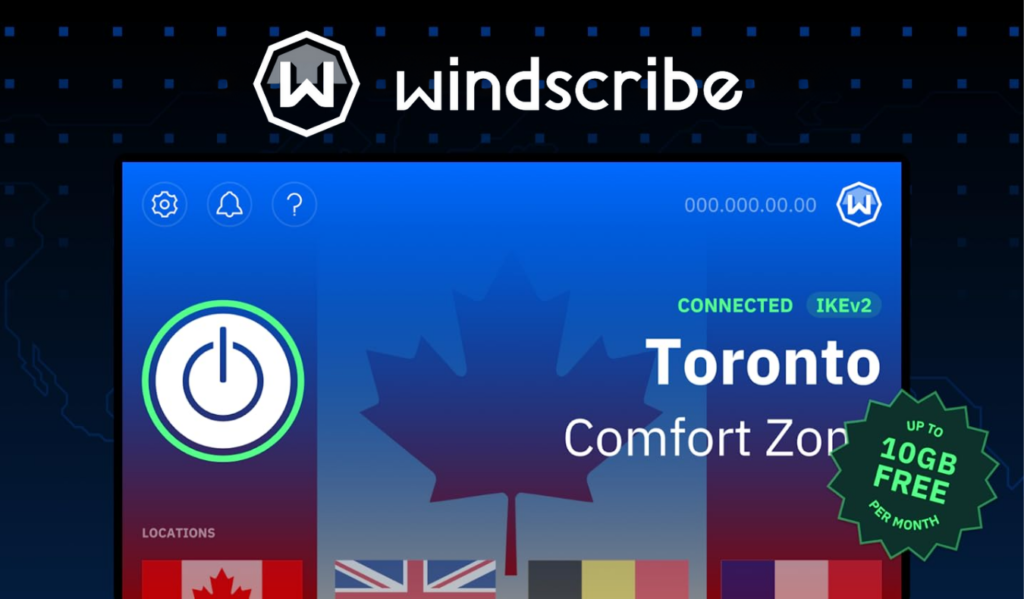 Windscribe - Best Free Vpn For Android
